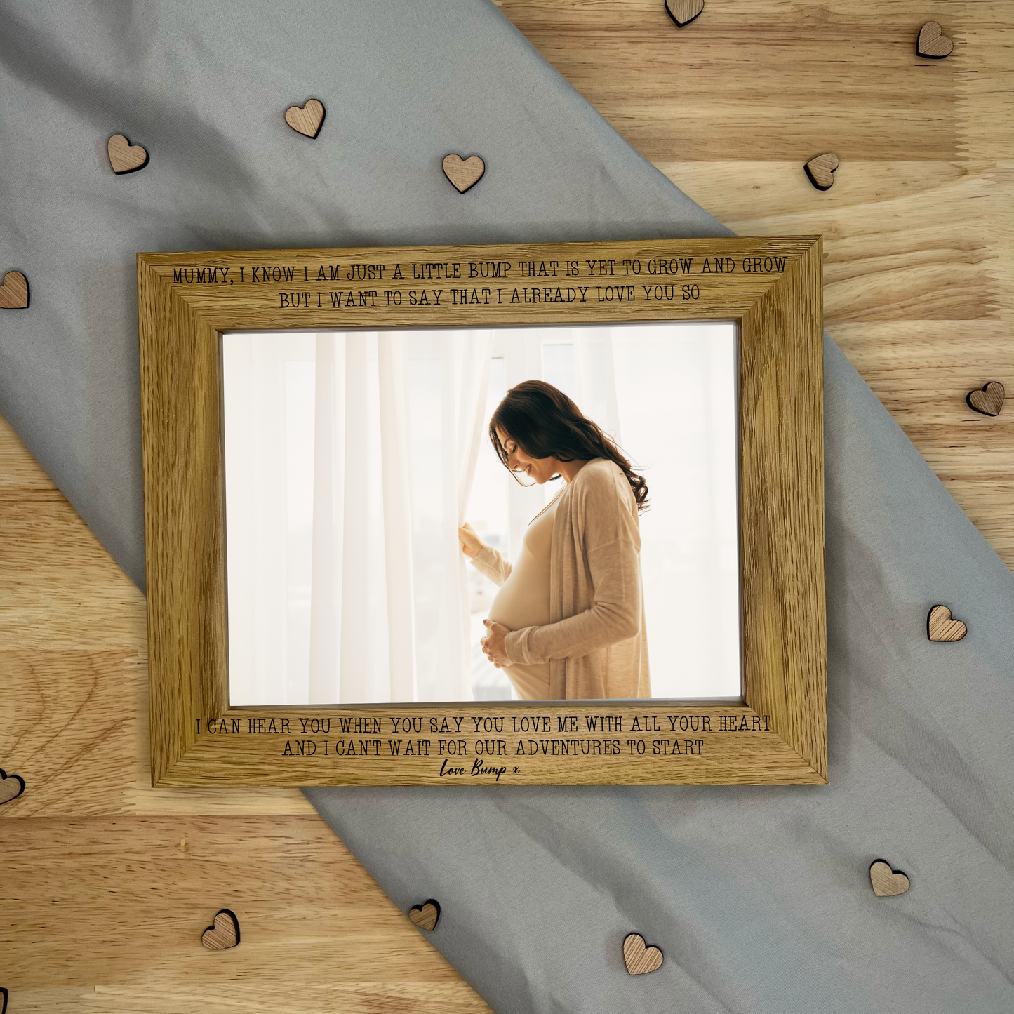 Message From Bump Photo Frame