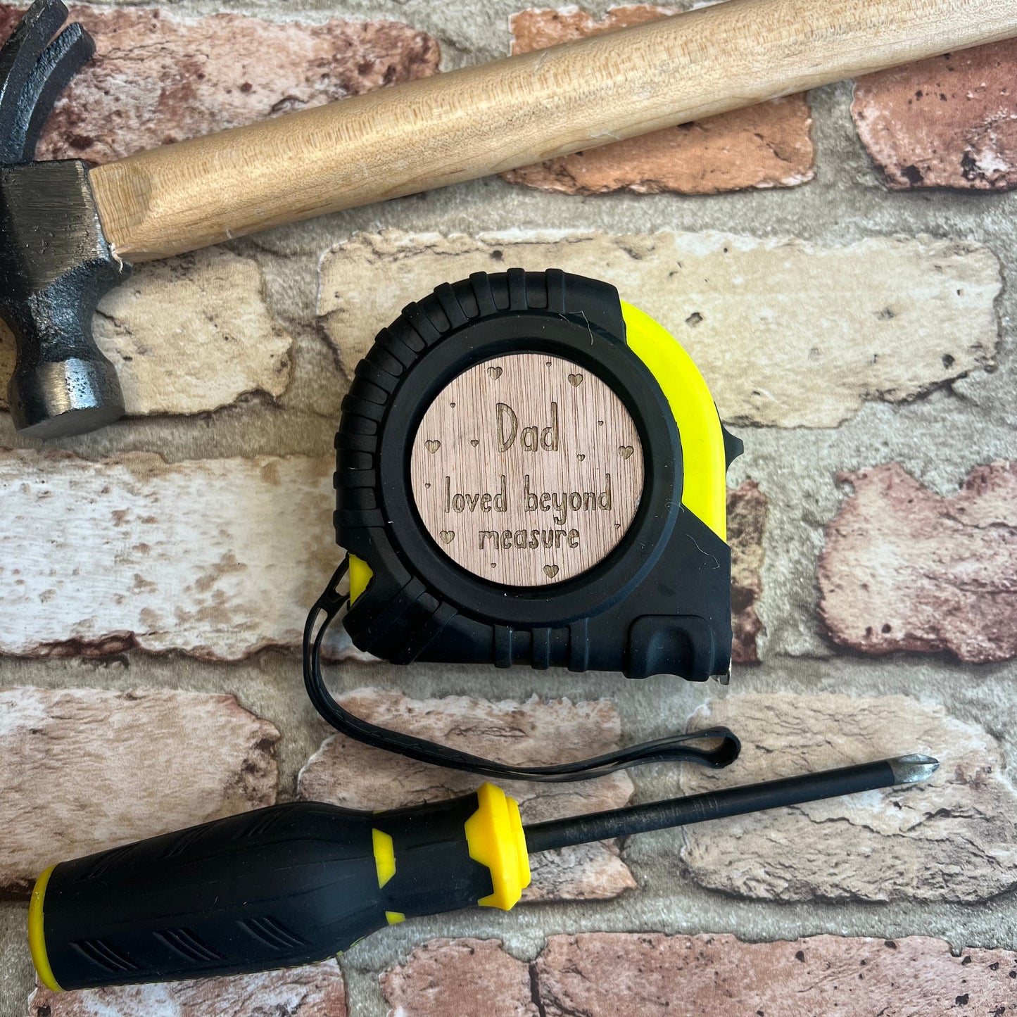 Tape Measure - Dad Loved Beyond Measure - 10m