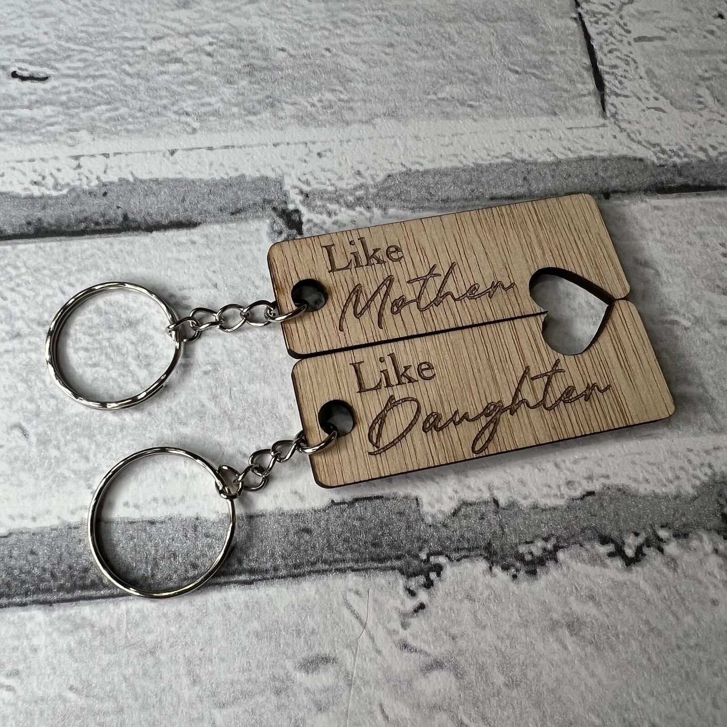 Duo Keyring Set - Like Mother Like Daughter