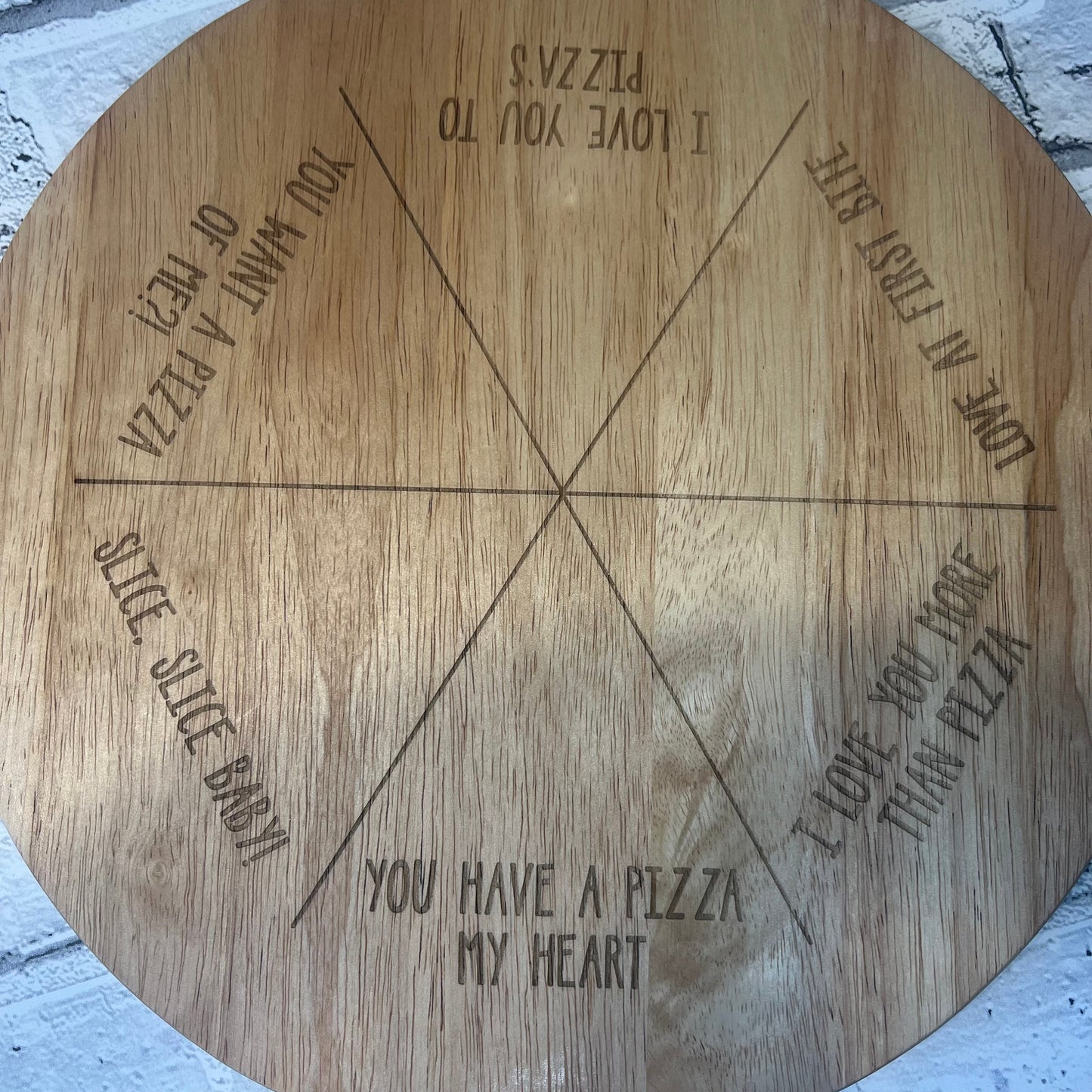 Pizza Serving Board - Pizza Quotes