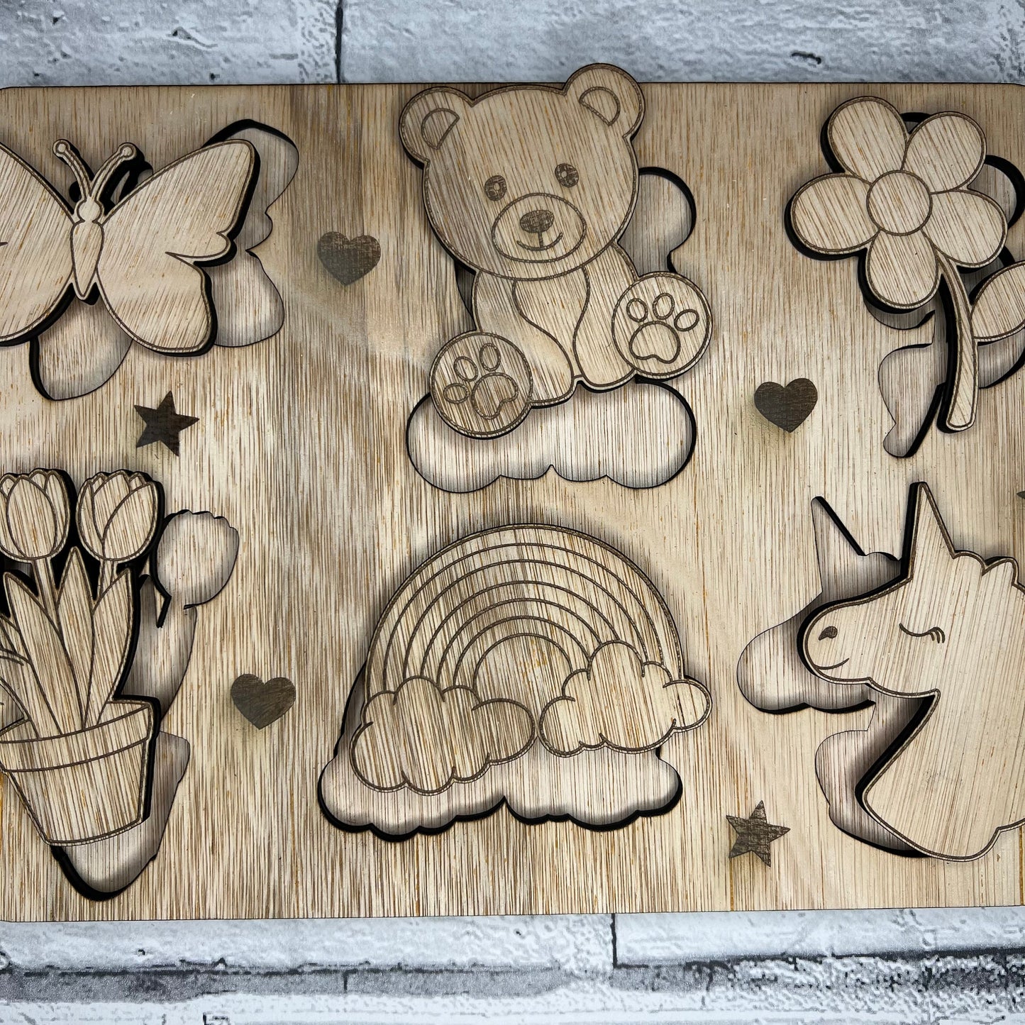 Puzzle Board - Pretty/Cute Theme