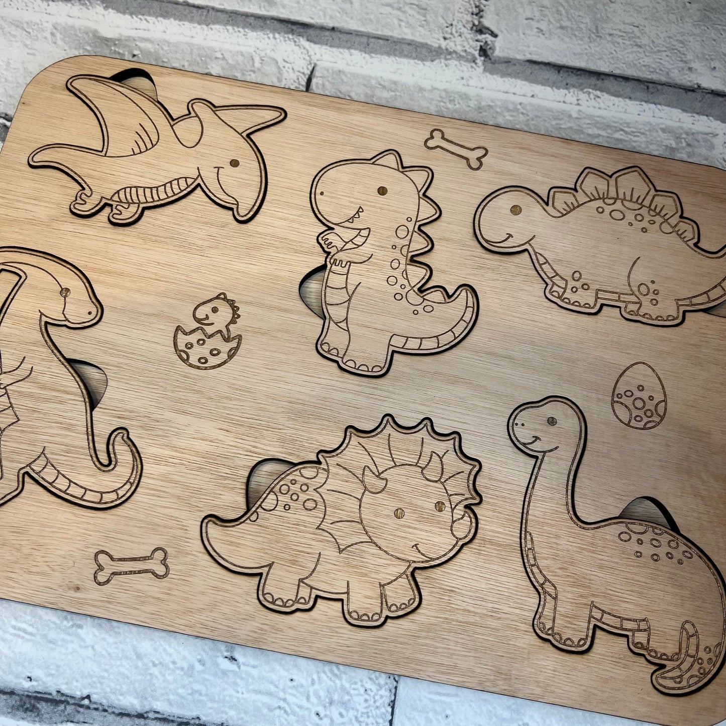 Puzzle Board - Dinosaurs