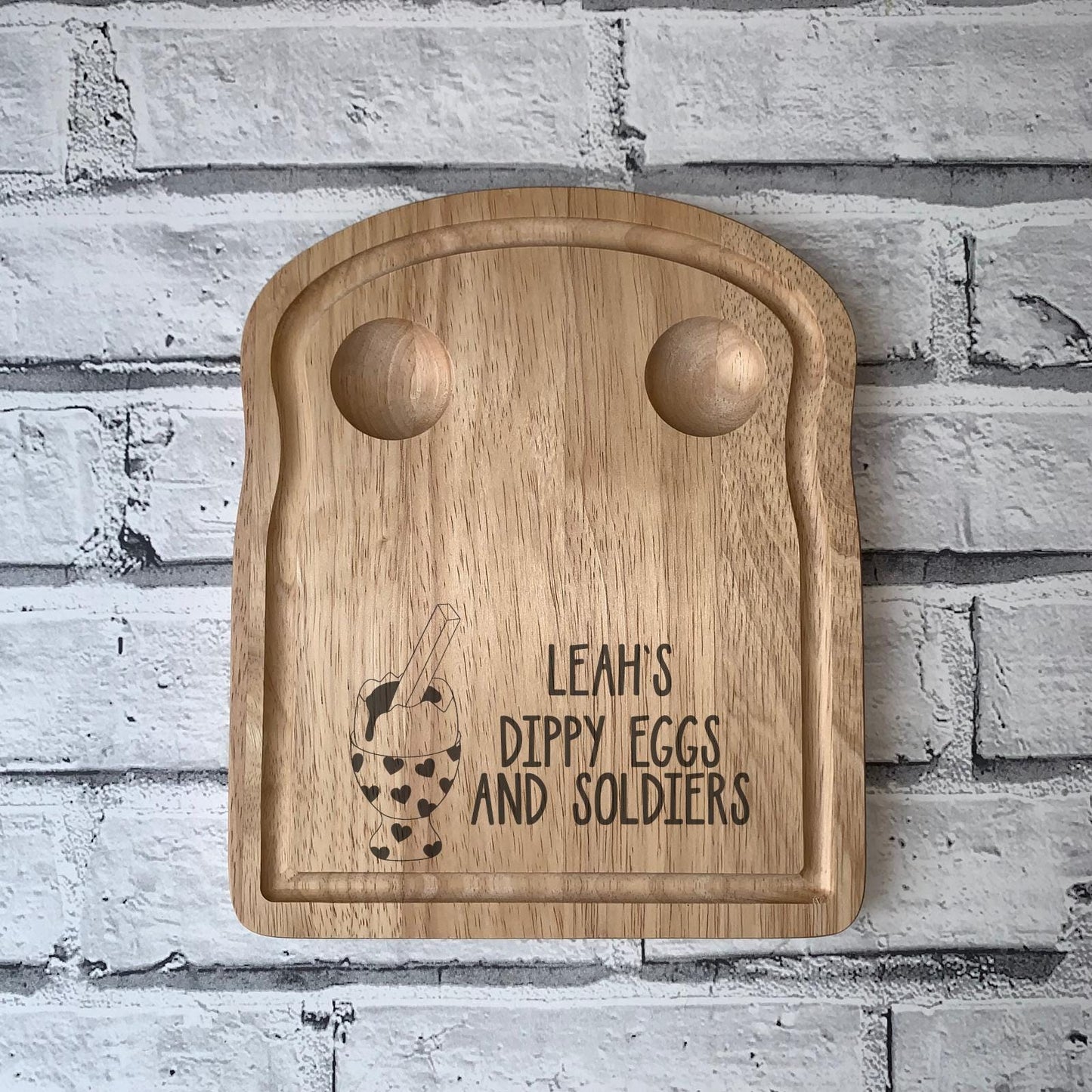 Personalised Eggs and Toast Board