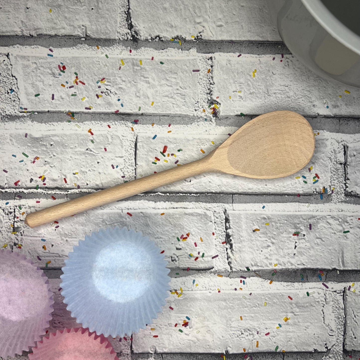 Personalised First Birthday Cake Smash Wooden Spoon