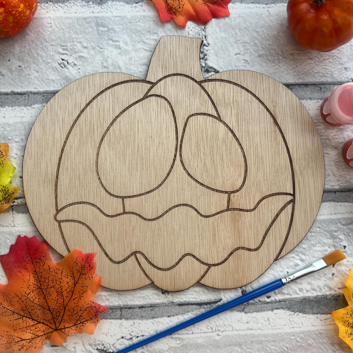 Paint Your Own - Pumpkin - Design One