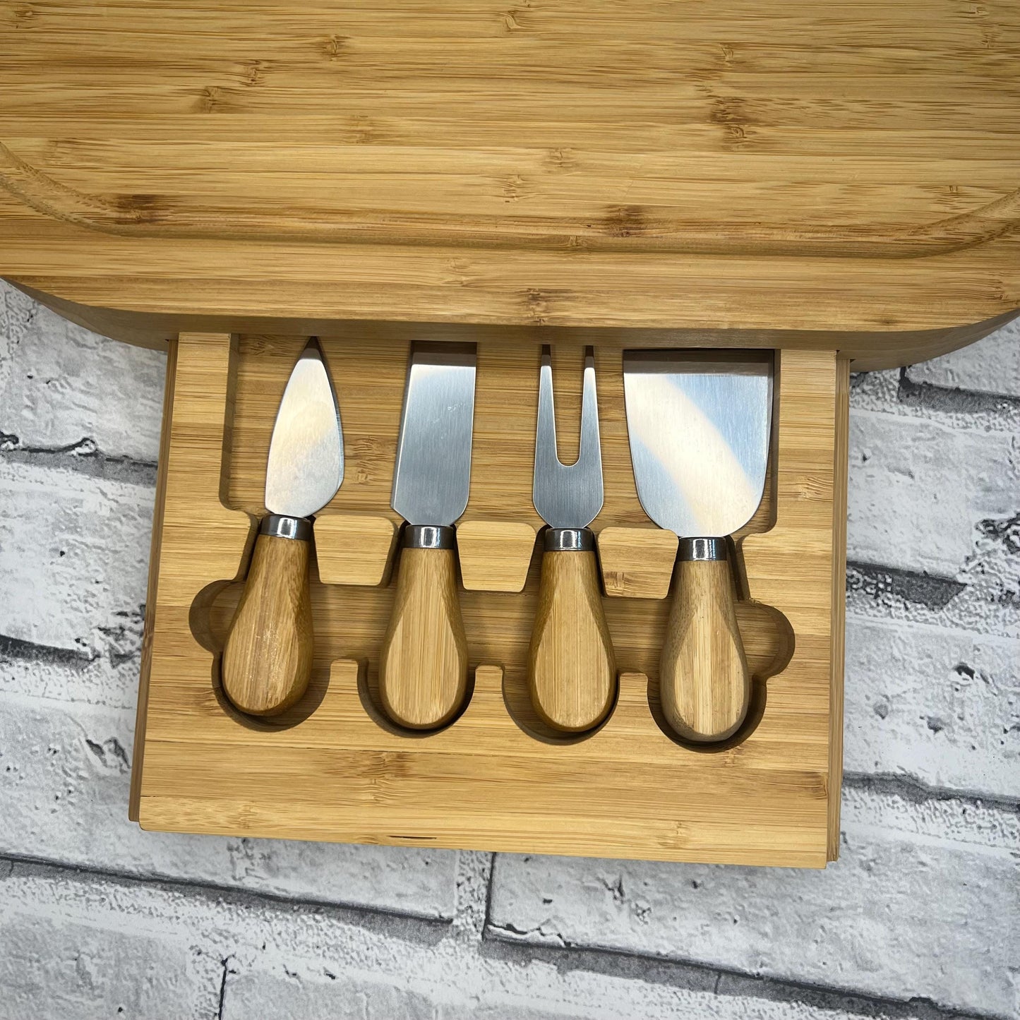 Cheese Board Set - Wine and Cheese Pairs Best With Good Friends