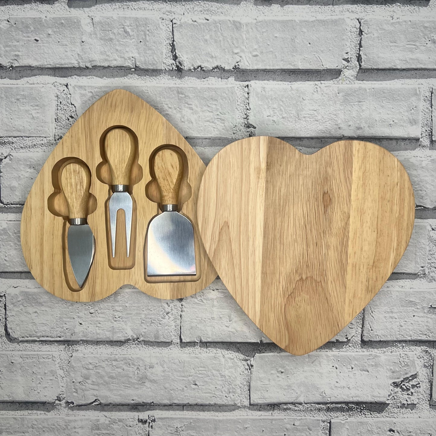 Heart Cheese Board - If You Change You Mind I'm The First With Wine, Take A Chance On Brie