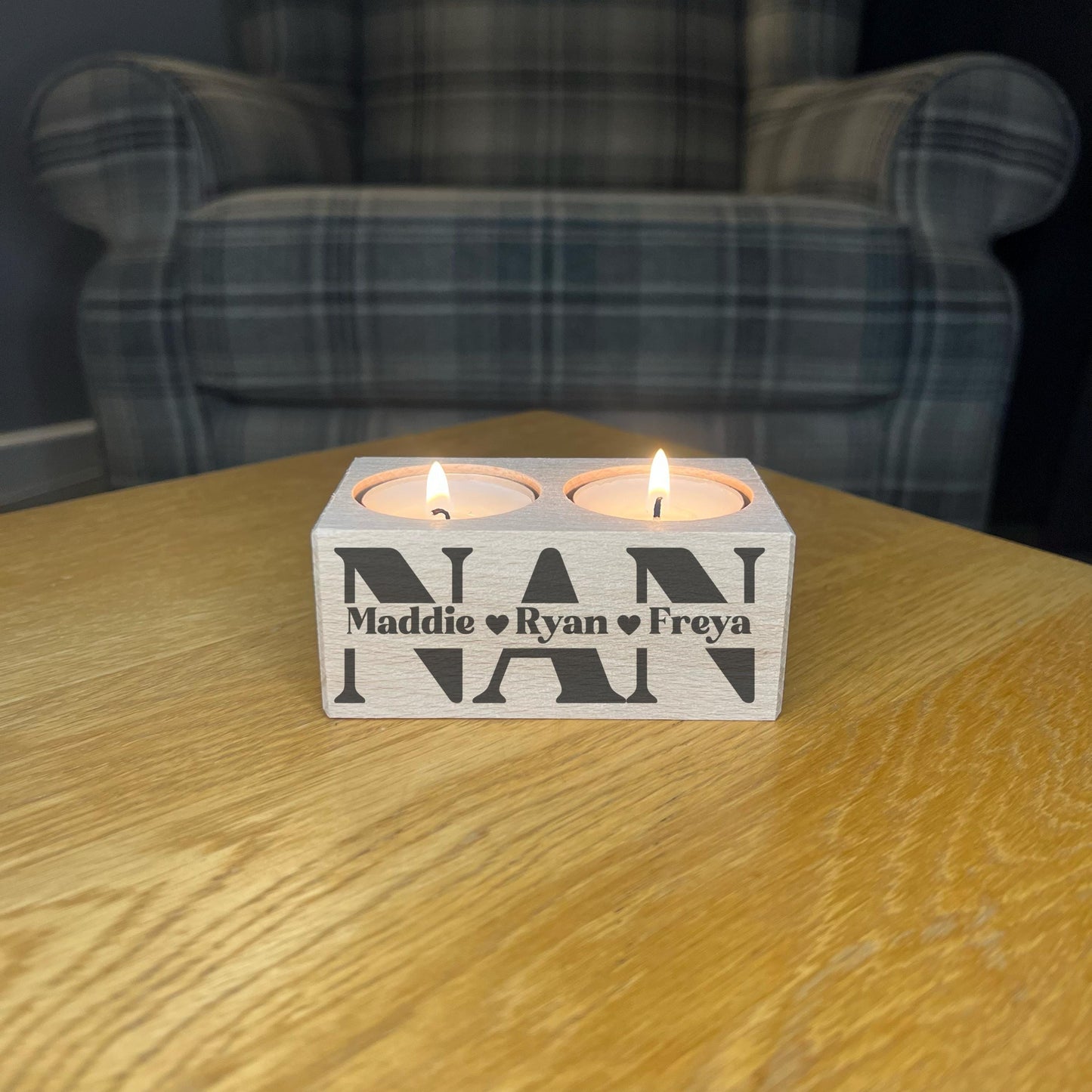 Personalised Mum/Nan Duo Candle