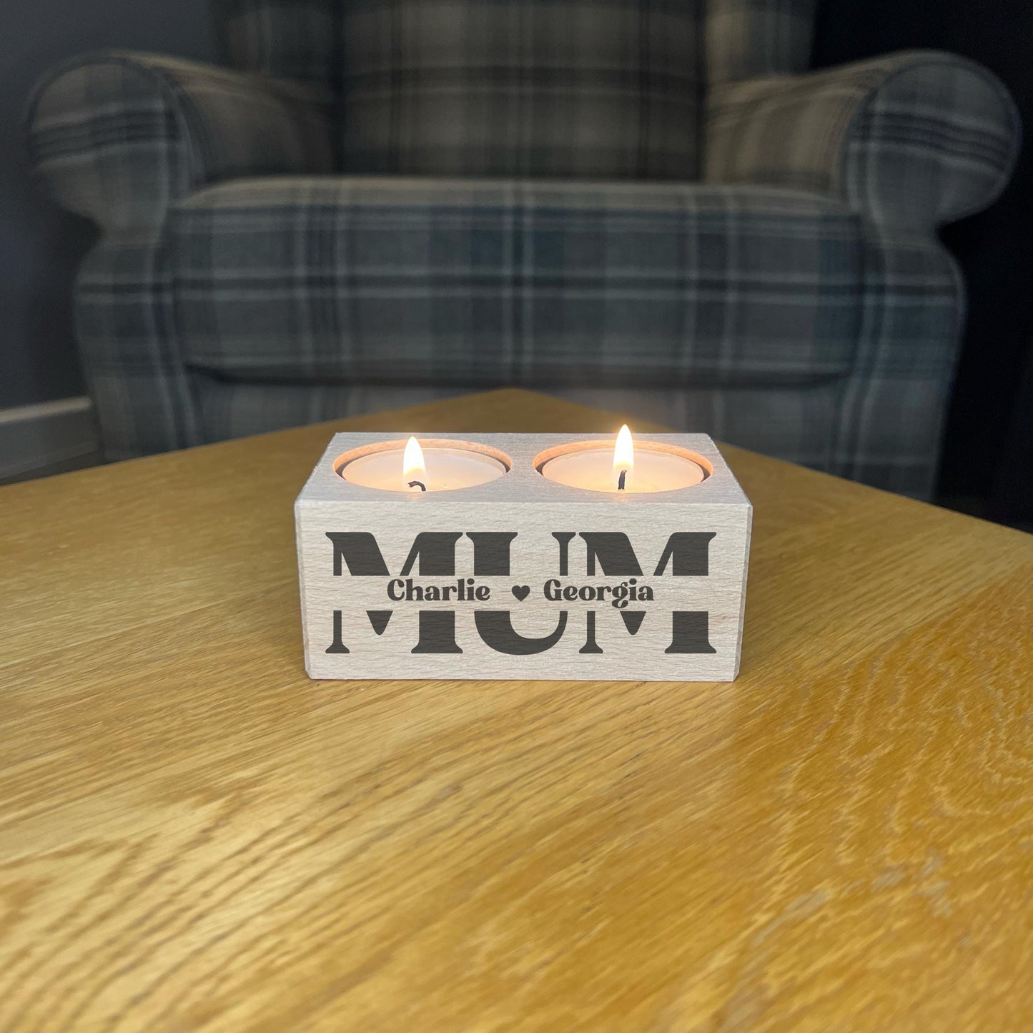 Personalised Mum/Nan Duo Candle