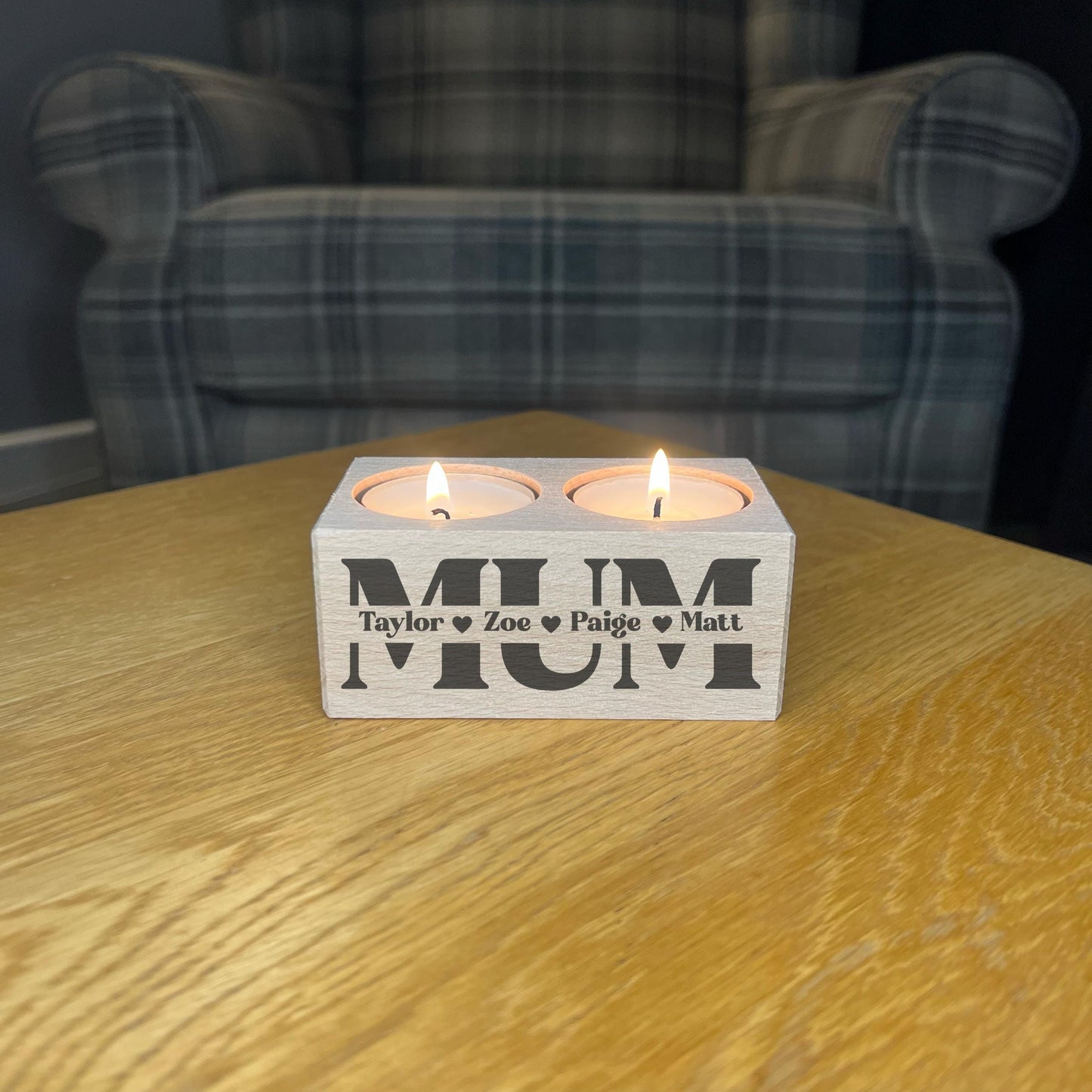 Personalised Mum/Nan Duo Candle