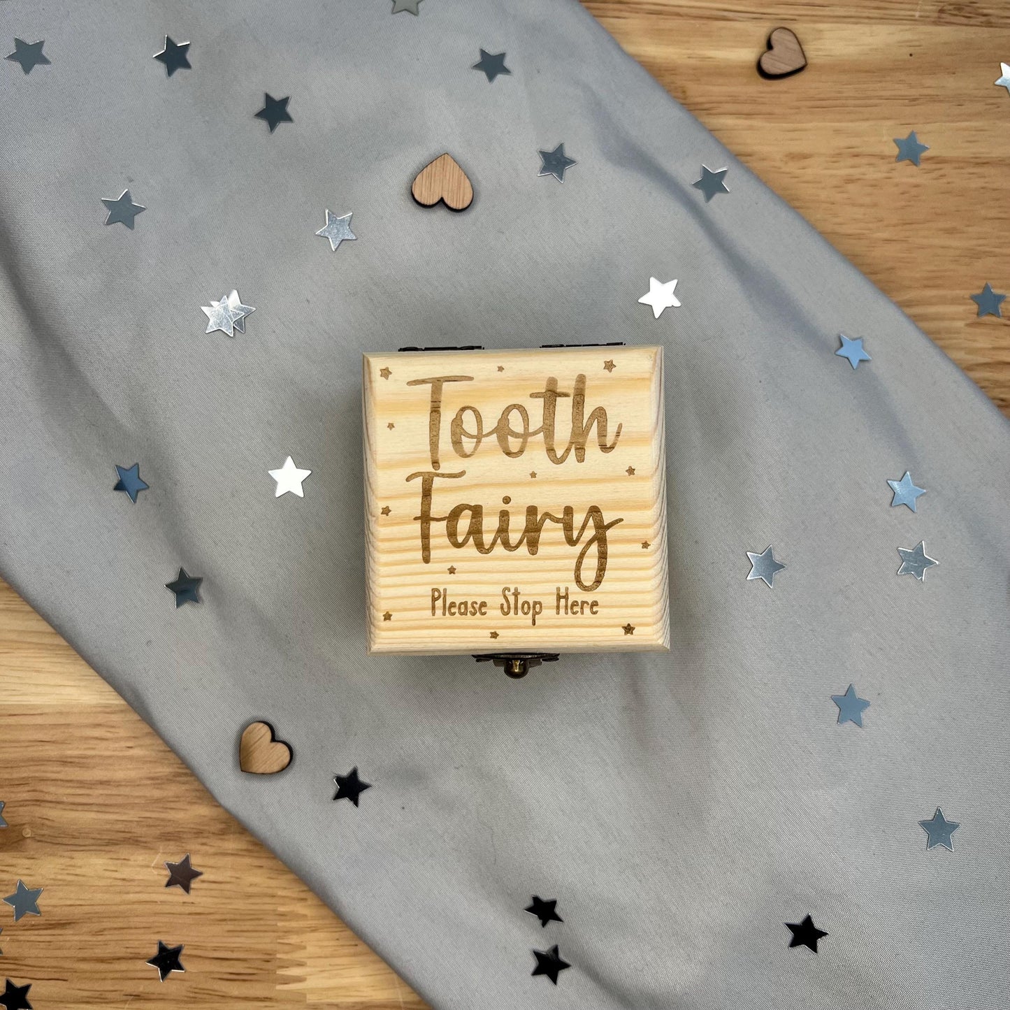 Personalised Tooth Fairy Box and Door Hanger