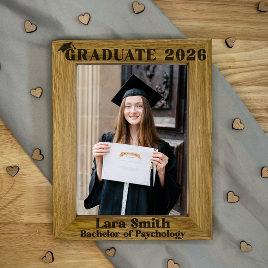 Personalised Graduation Photo Frame