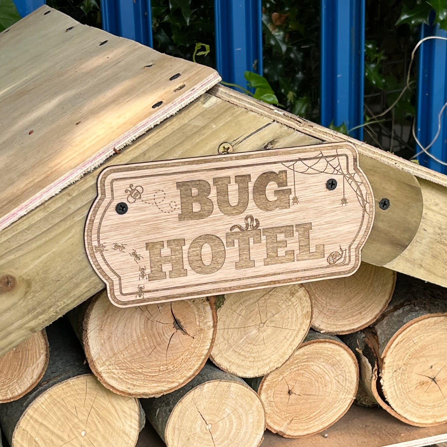 Forest School Bug Hotel Plaque