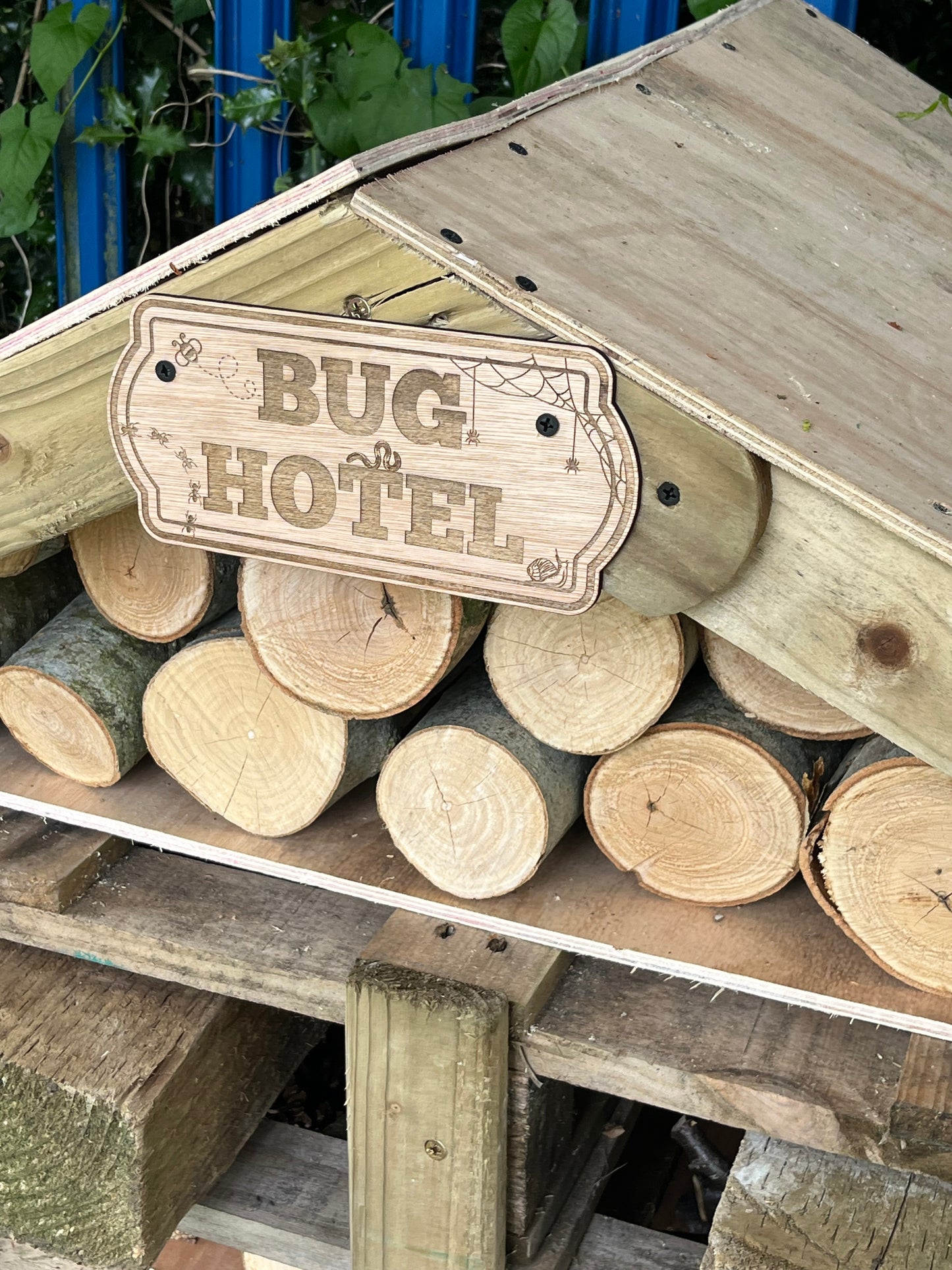 Forest School Bug Hotel Plaque