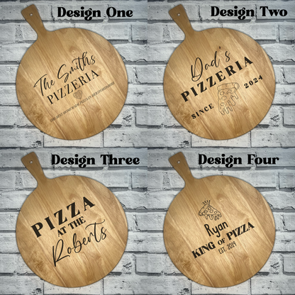 Personalised Pizza Board - Various Designs