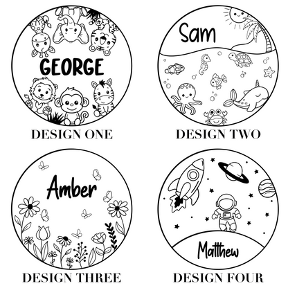 Personalised Children's Wooden Stool / Step - Various Designs