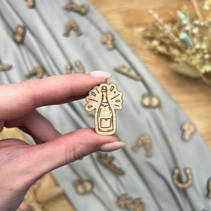 Wooden Table Confetti - Wedding