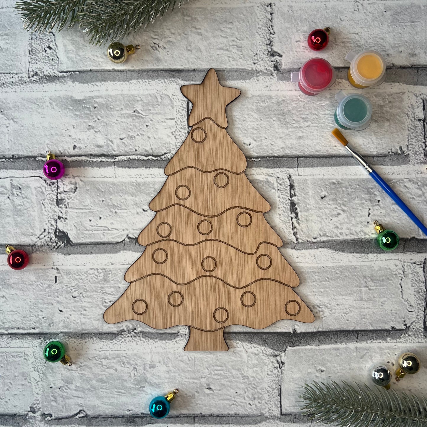 Paint Your Own - Christmas Tree