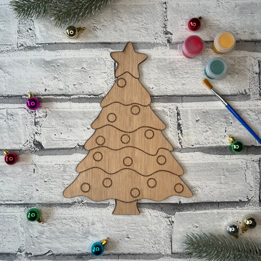 Paint Your Own - Christmas Tree