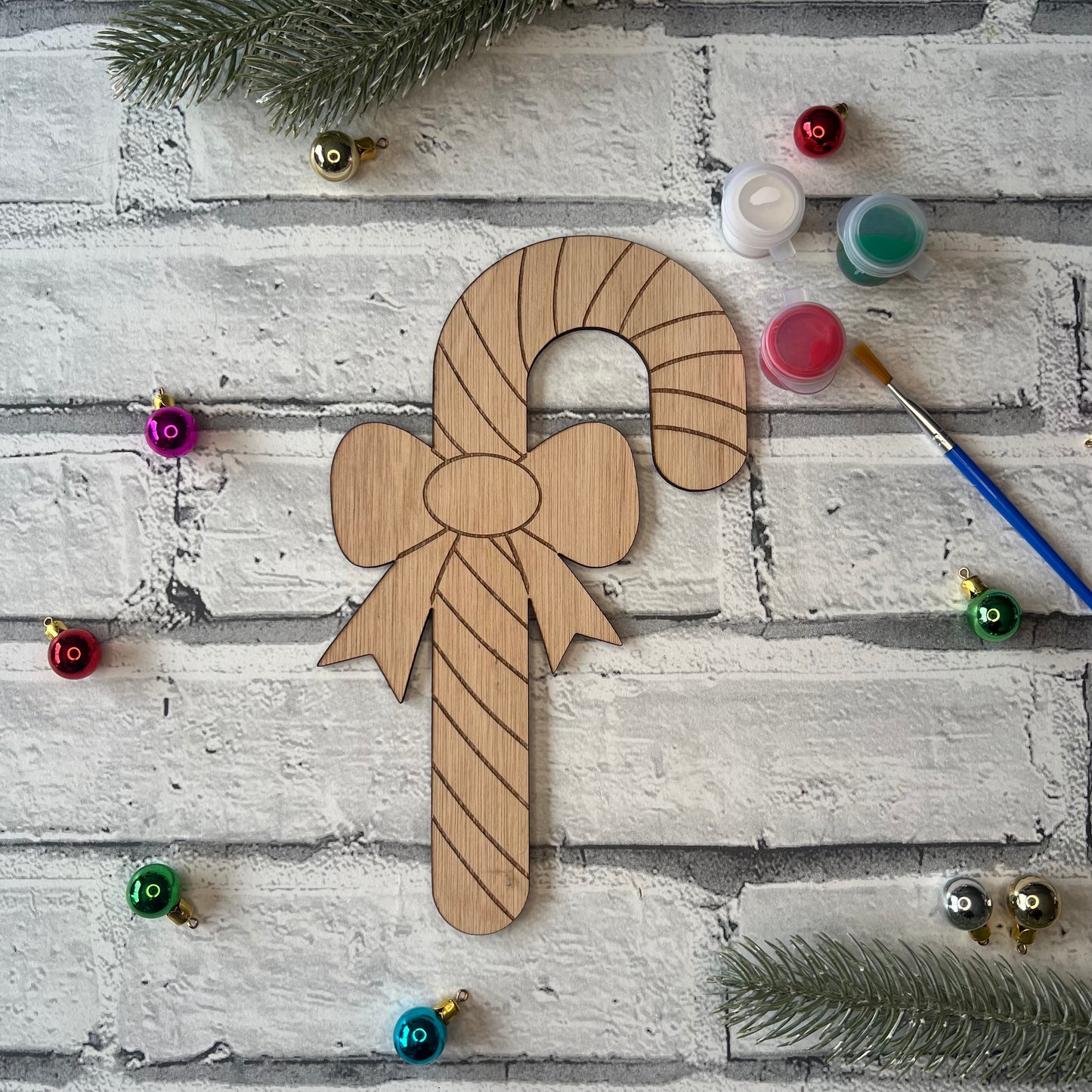 Paint Your Own - Candy Cane