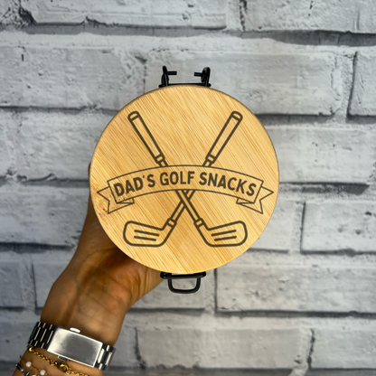 Jar With Laser Engraved Personalised - Golf