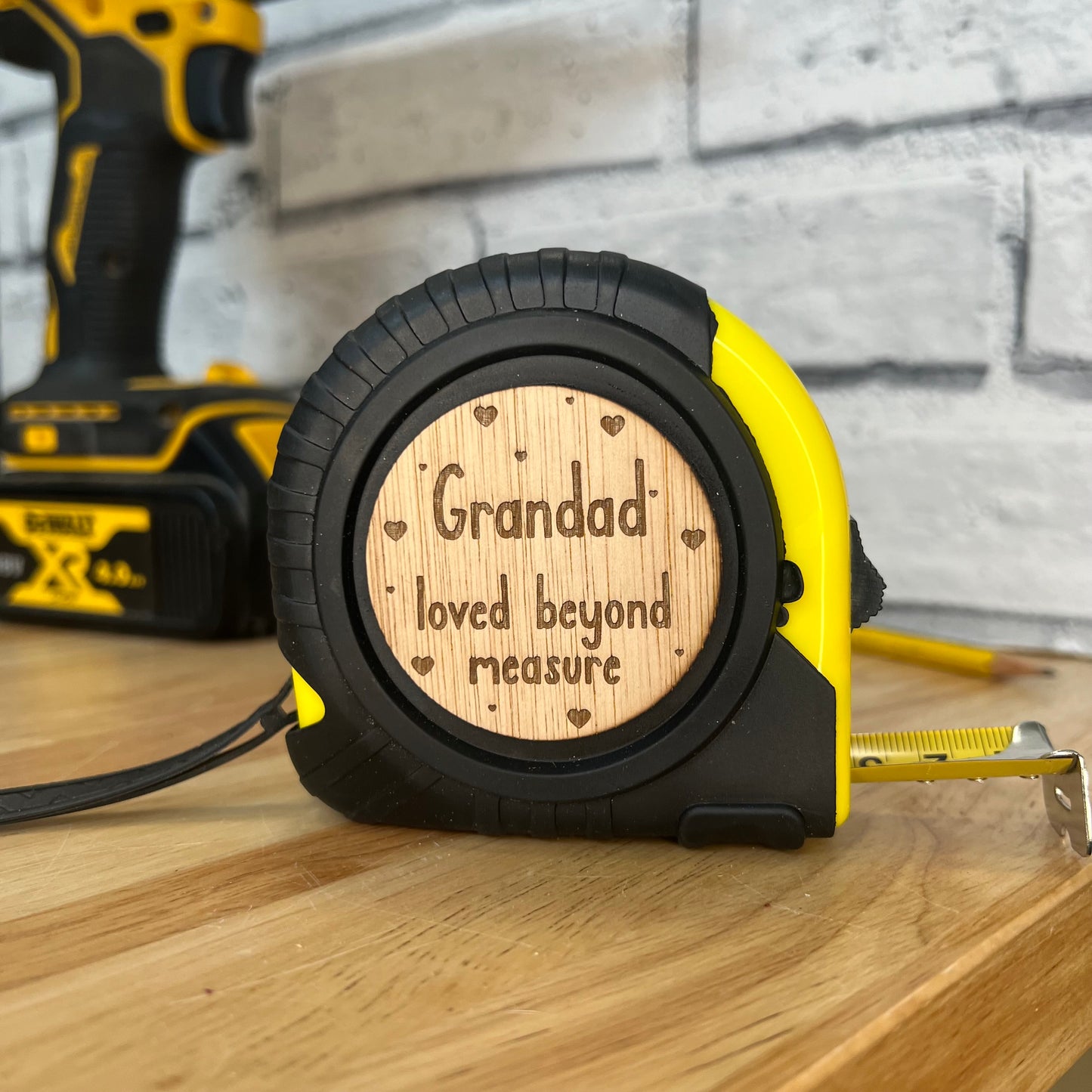 Tape Measure - Grandad Loved Beyond Measure - 10m