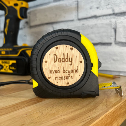Tape Measure - Daddy Loved Beyond Measure - 10m
