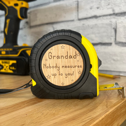 Tape Measure - Grandad Nobody Measures Up To You - 10m