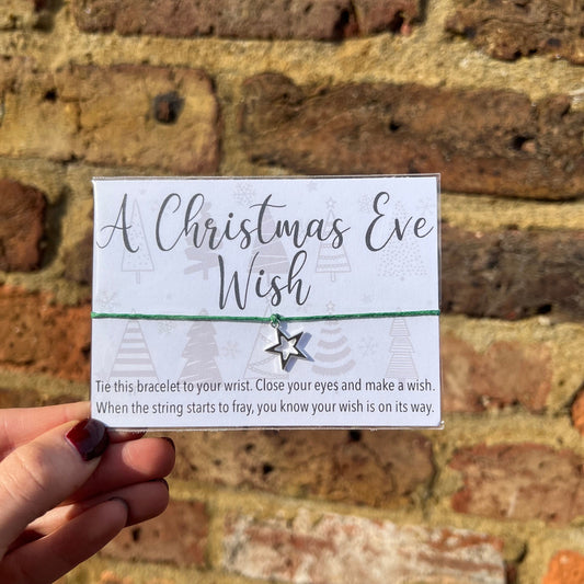 Wish Bracelet - A Christmas Eve Wish… - Star Charm
