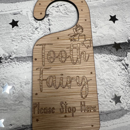 Personalised Tooth Fairy Door Sign