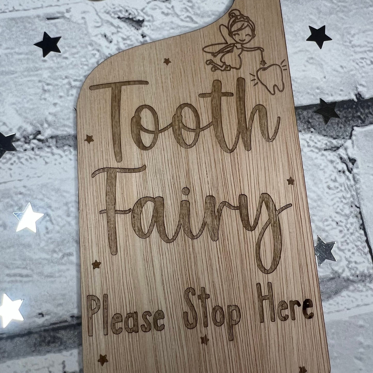 Personalised Tooth Fairy Door Sign