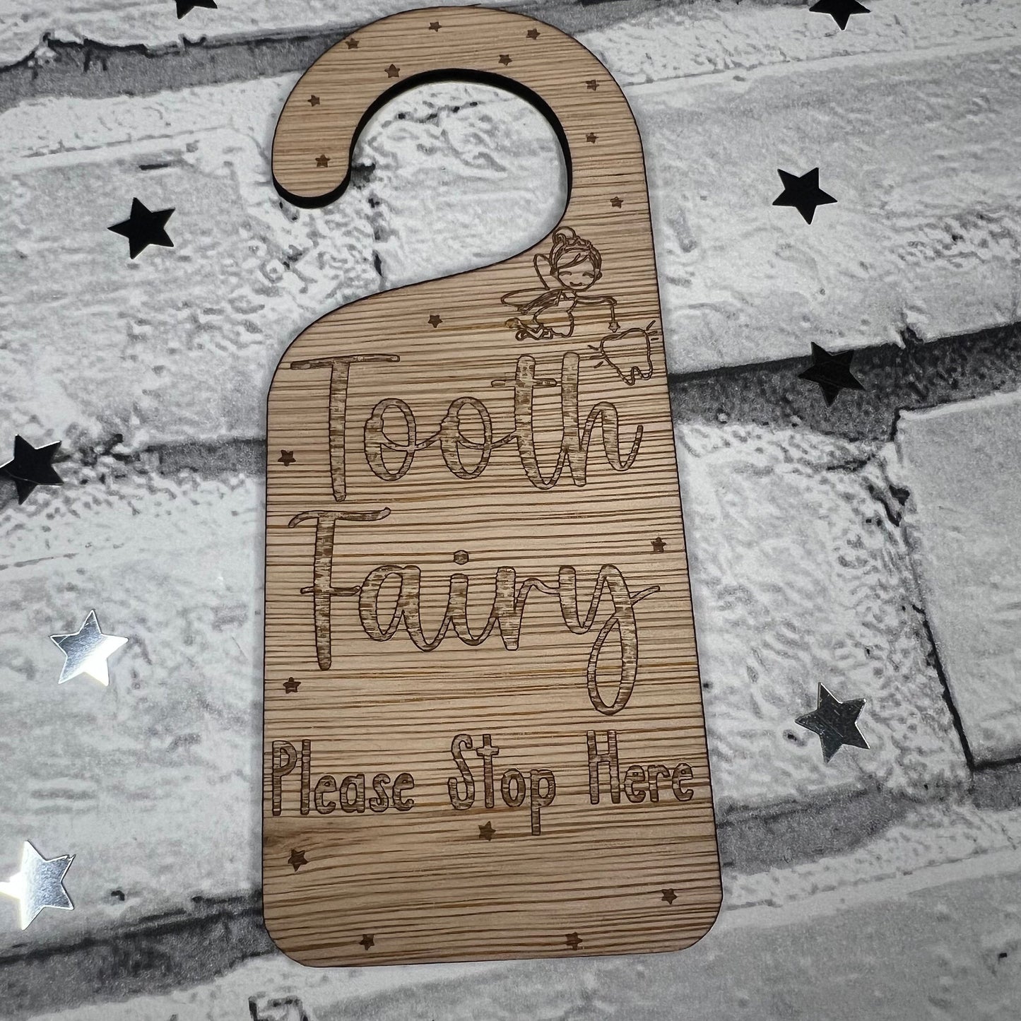 Personalised Tooth Fairy Door Sign