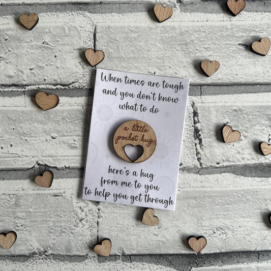 Pocket Hug - When Times Are Tough And You Don't Know What To Do
