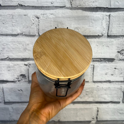 Jar With Laser Engraved Lid - Darts Snacks