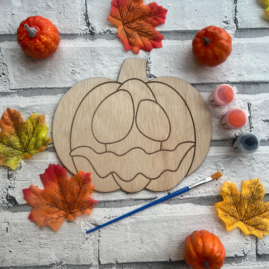 Paint Your Own - Pumpkin - Design One