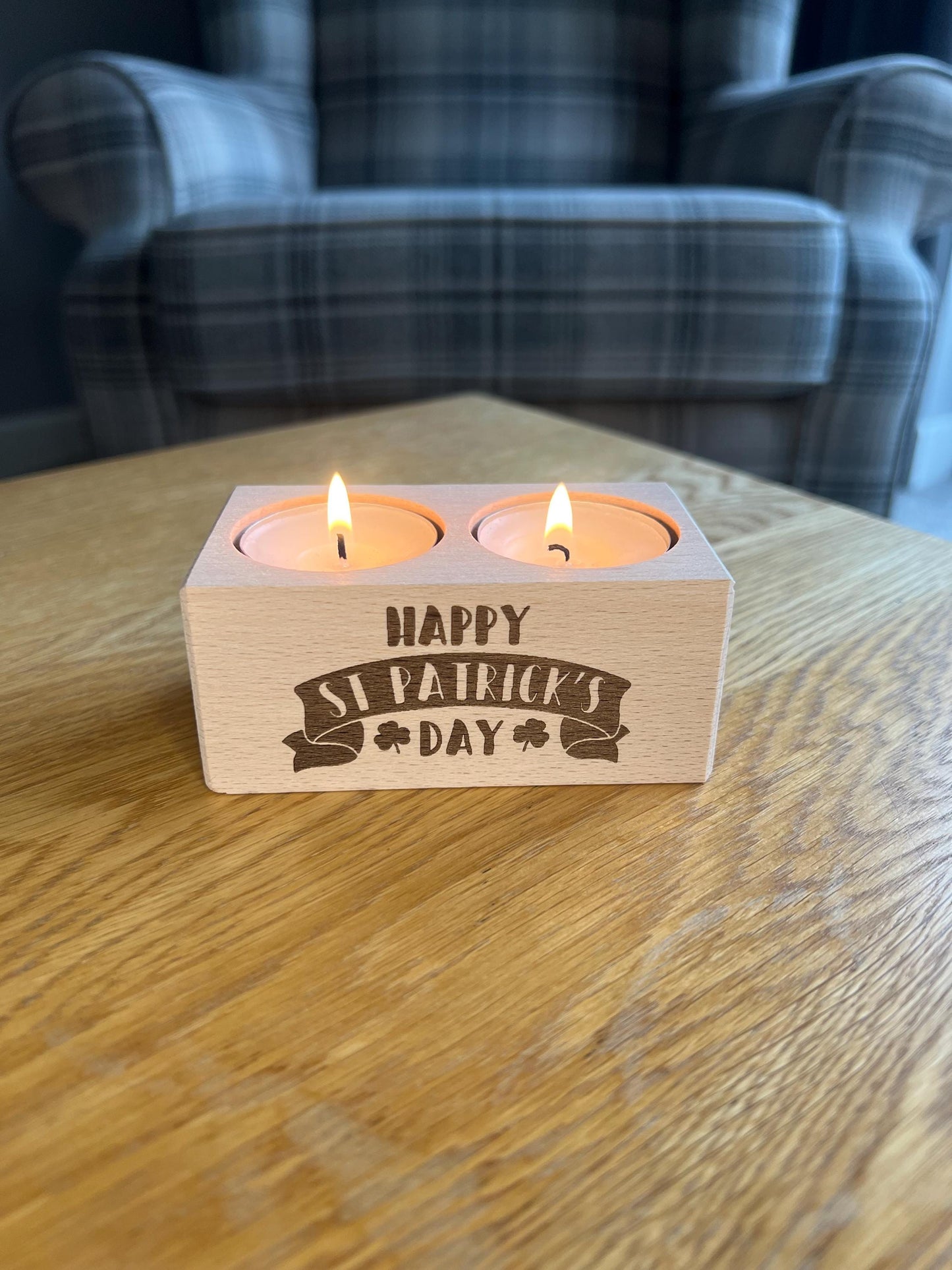 St Patricks Day - Duo Candle