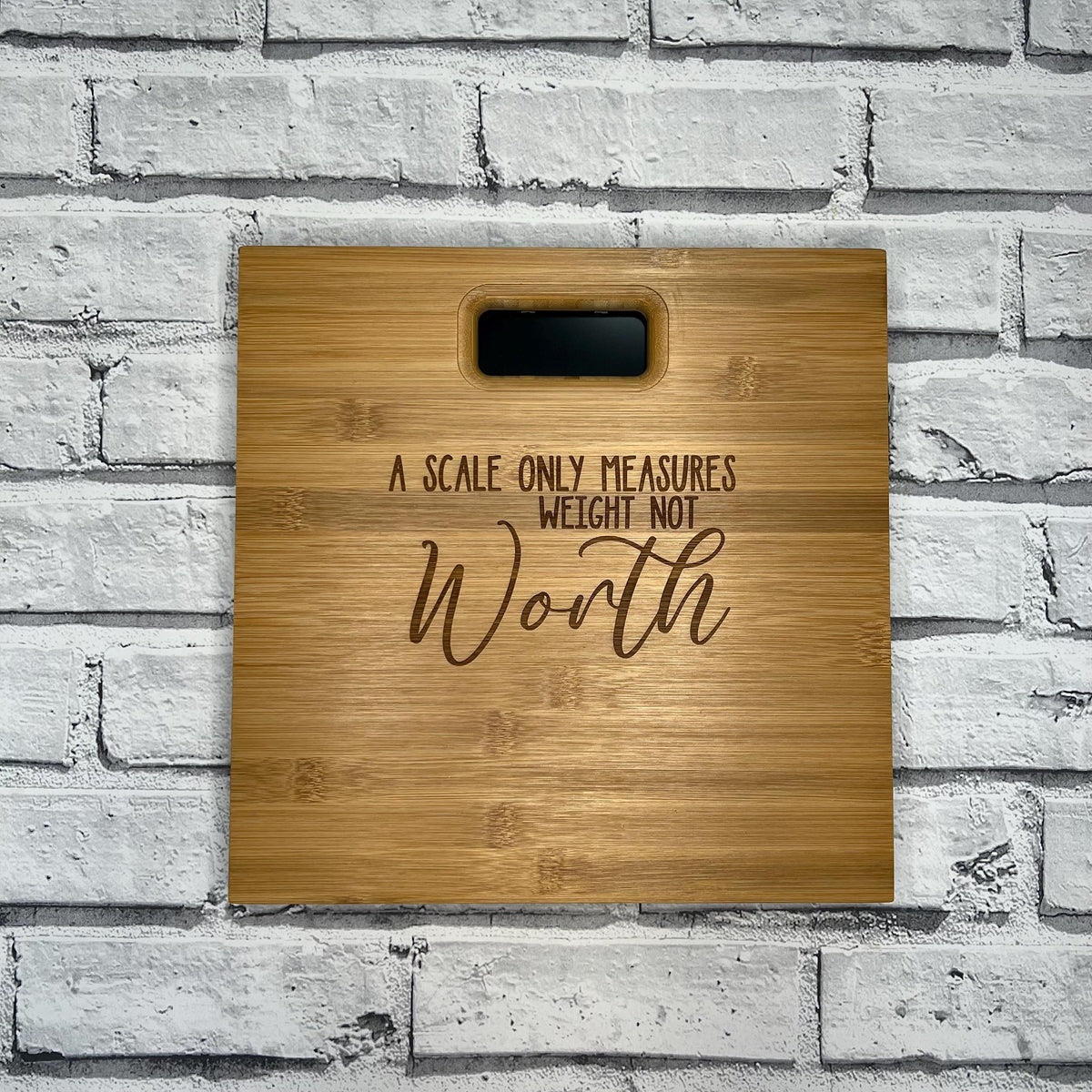 Only Scale Bathroom Scales - A Scale Only Measures Weight Not Worth – Made With ...